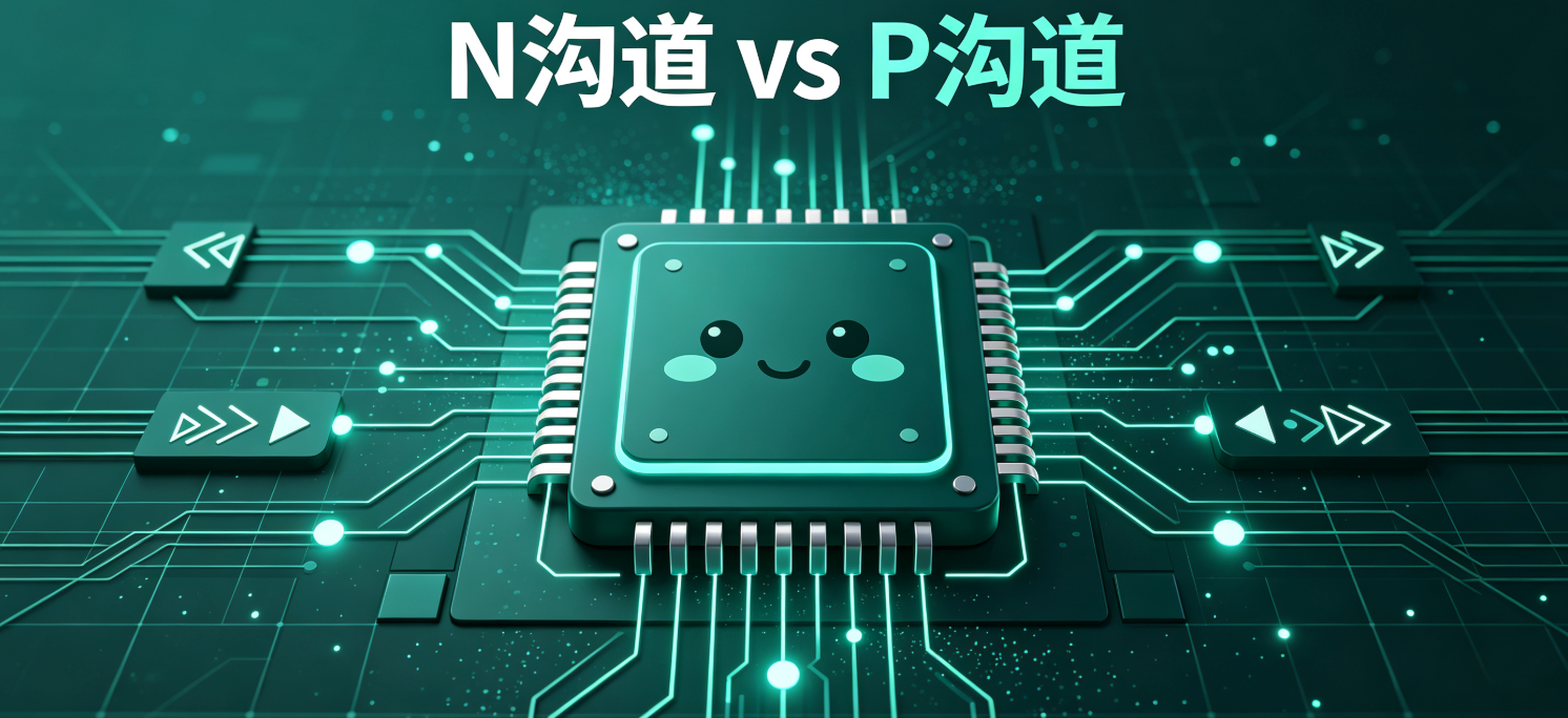 N沟道 vs P沟道：MOSFET的两大阵营