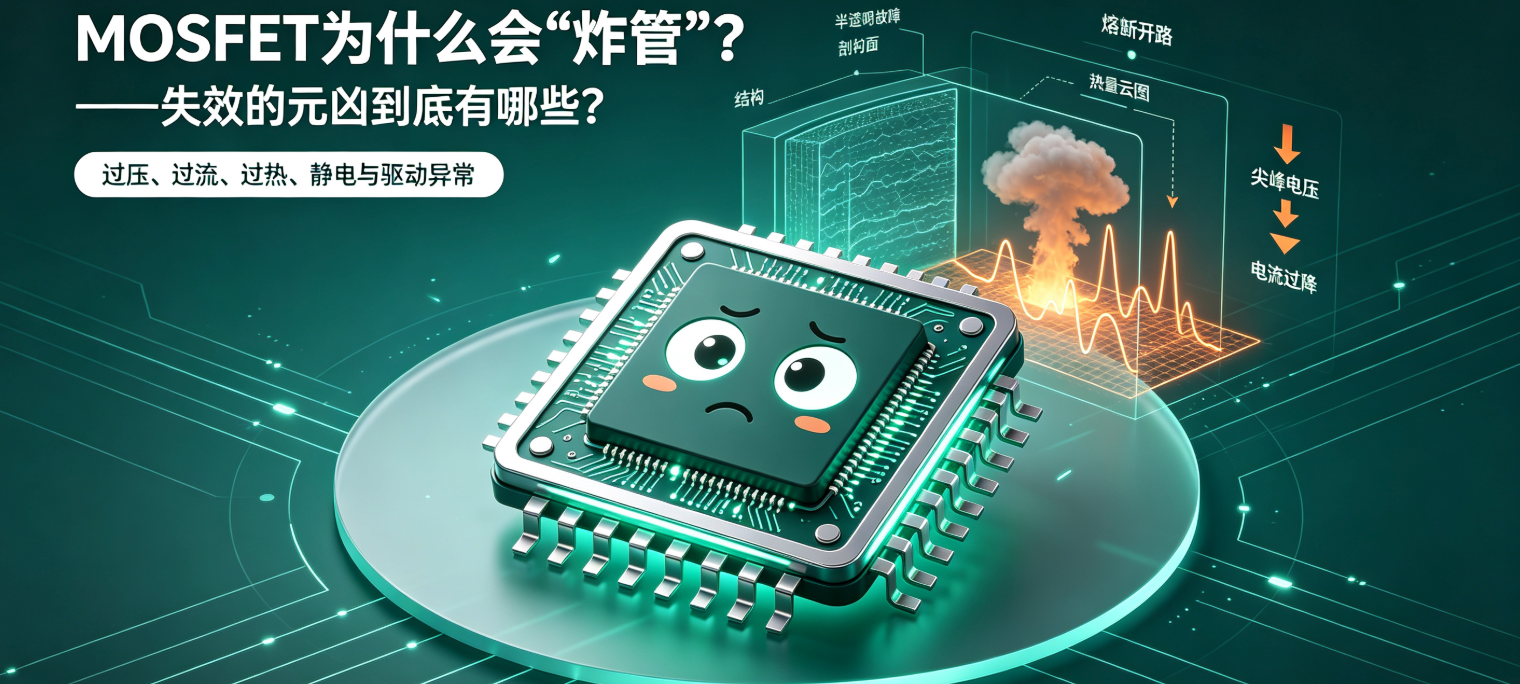 MOSFET为什么会“炸管”？——失效的元凶到底有哪些？