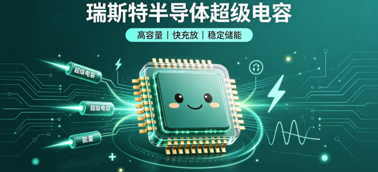 超级电容：智能装备的“瞬时回血”利器——瑞斯特半导体超级电容深度解析