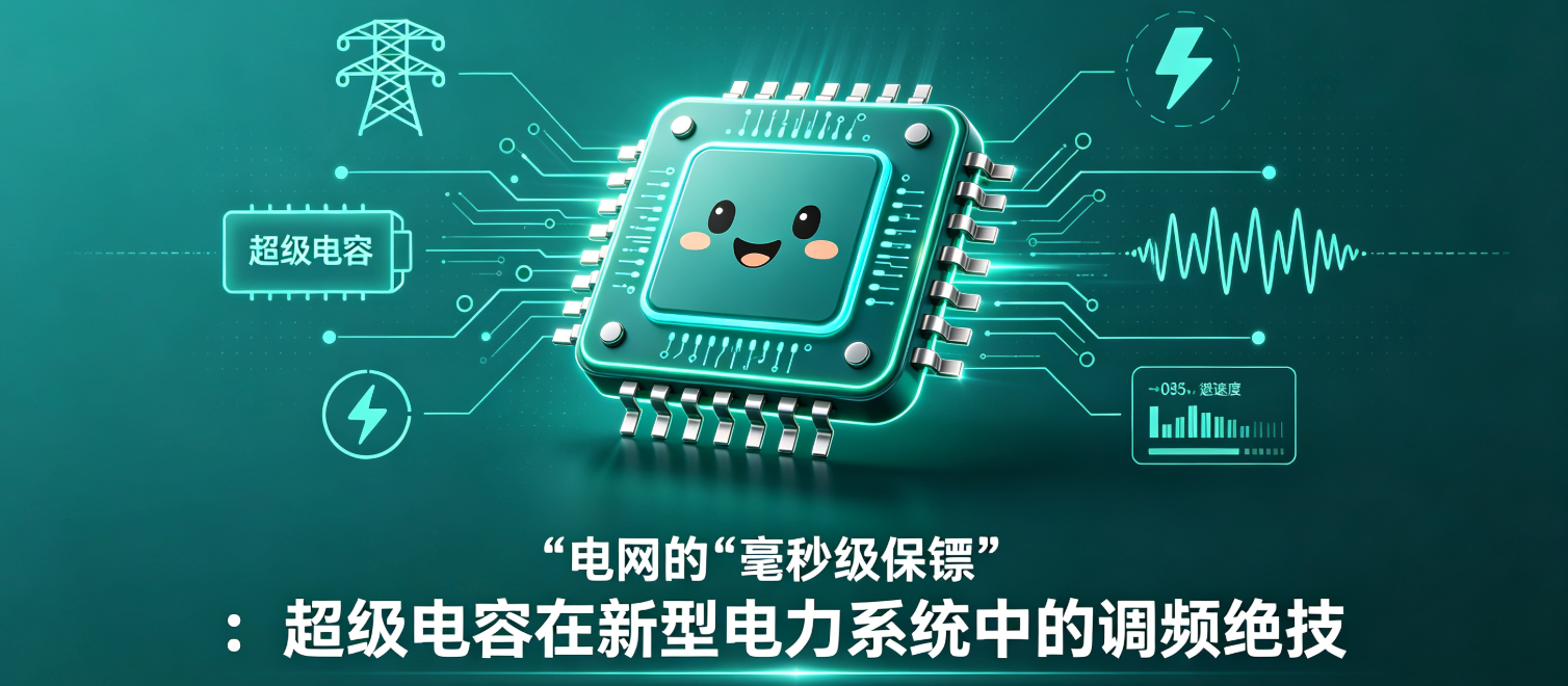 电网的“毫秒级保镖”：超级电容在新型电力系统中的调频绝技