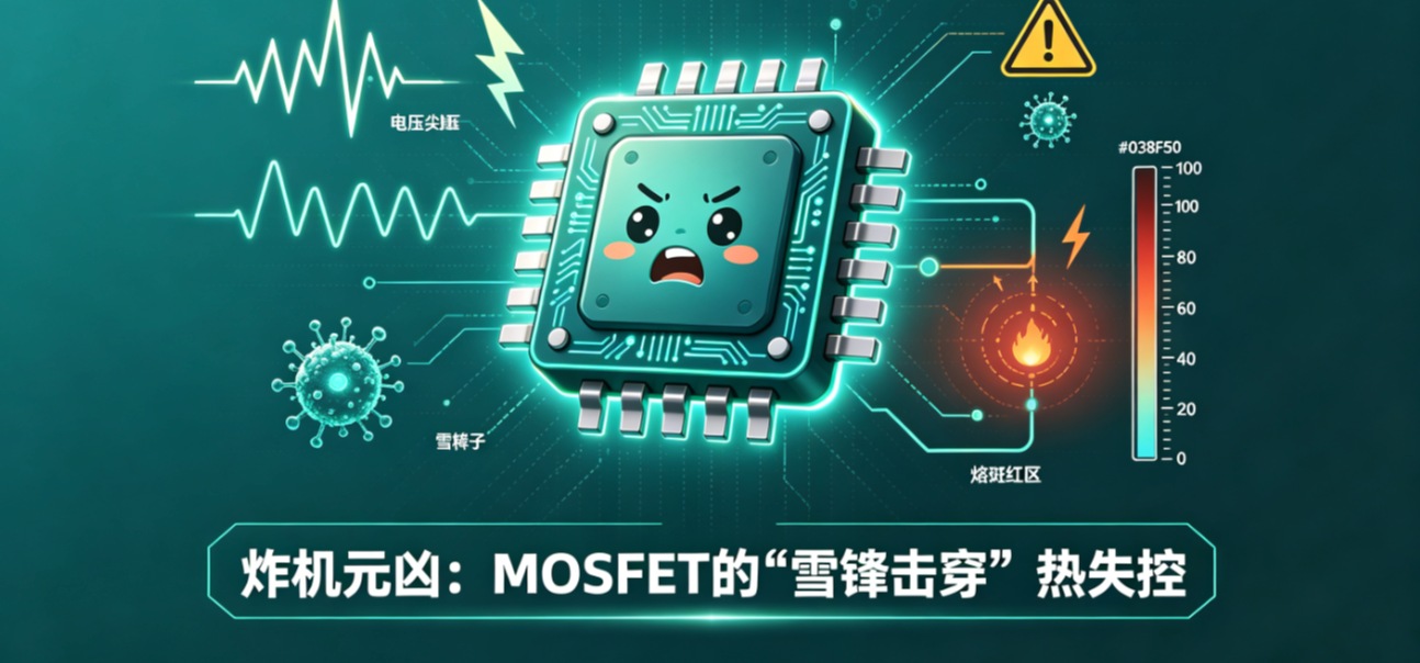 炸机元凶：MOSFET的“雪崩击穿”与“热失控”